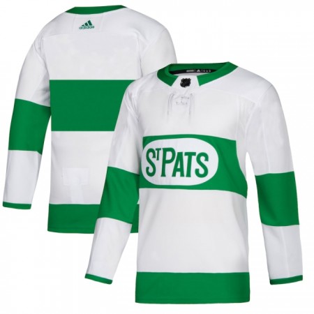 Toronto Maple Leafs tröja Customized St Pats Adidas Vit Authentic - NHL Tröjor Herr Toronto Maple Leafs tröja Customized St Pats Adidas Vit Authentic - NHL Tröjor Herr